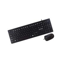 Kit combo teclado e mouse com fio c/ cabo de 150cm 1200dpi tc240