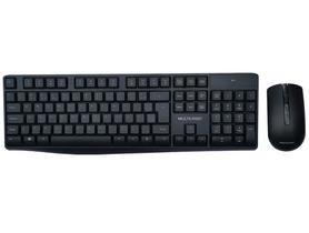 Kit Combo Teclado e Mouse Multimídia USB sem Fio TC270 - Multilaser