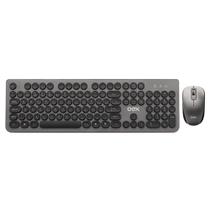 Kit Combo Teclado e Mouse POP+ Sem Fio Abnt2 TM410 Chumbo - Oex