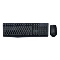 Kit Combo Teclado E Mouse Sem Fio Slim Multi Conexão Usb - Tc270