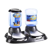 Kit Comedouro Bebedouro Automáico Bandeja Galão Cães Gatos Kit Comedouro Bebedouro Automáico Bandeja Galão Cães Gatos