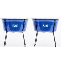Kit Comedouro Bebedouro Cães Grande NF Pet 02 Unid. Pote Alumínio 3,6LT Comedor Leve Ração Água Kit Comedouro Bebedouro Cães Grande NF Pet 02 Unid. Pote Alumínio 3,6LT Comedor Leve Ração Água