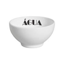 Kit Comedouro Branco/Preto Suporte de Orelha Grande