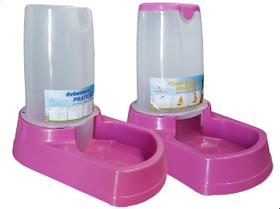 Kit Comedouro e Bebedouro Automatico para Cachorro 6,5 Lt