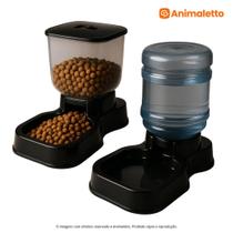 Kit Comedouro e Bebedouro Automático para Cães Pet Maxi