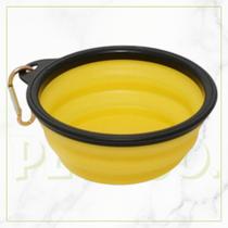 Kit Comedouro e Bebedouro Retrátil e Cata Caca para Passeio de Cachorros e Gatos