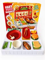 Kit Comidinha de Brinquedo Fast Food Mágico Infantil Importado Kit Comidinha de Brinquedo Fast Food Mágico Infantil Importado