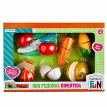 Kit Comidinha Infantil - Creative Fun - Mini Feirinha Divertida - Multikids
