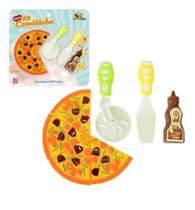 kit comidinha pizza infantil - art brink