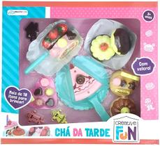 Kit Comidinhas Chá Da Tarde Creative Fun Cozinha Infantil - Multikids
