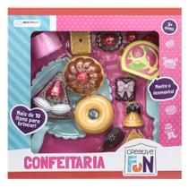 Kit Comidinhas de Brinquedo Creative Fun Confeitaria - Multikids