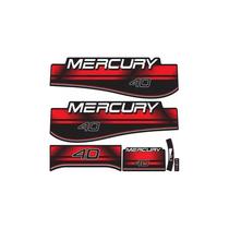 Kit Compatível Adesivo Motor Mercury 40 HP 1998 Kit Compatível Adesivo Motor Mercury 40 HP 1998