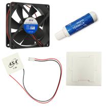Kit Completo 2 Pastilha Peltier T40 + 2 Pasta Térmica 10gr + 2 Cooler 9025S-12/2 + 2 Junta Kit Completo 2 Pastilha Peltier T40 + 2 Pasta Térmica 10gr + 2 Cooler 9025S-12/2 + 2 Junta