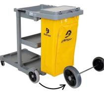 Kit Completo 2 Rodas Traseira P/ Carro Funcional bralimpia