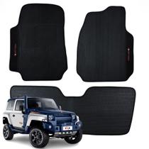 Kit Completo 3 Peças Tapete Automotivos Específico Troller T4 1999 a 2013 - V7880 Kit Completo 3 Peças Tapete Automotivos Específico Troller T4 1999 a 2013 - V7880