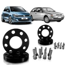 Kit Completo 4 Espaçador De rodas 15mm Gol Golf G2 a G4
