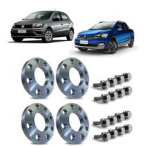 Kit Completo 4 Espaçador De rodas 15mm Saveiro Gol Todos Kit Completo 4 Espaçador De rodas 15mm Saveiro Gol Todos