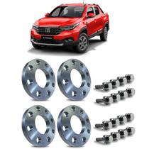 Kit Completo 4 Espaçador De Rodas Strada 2021 Em Diante