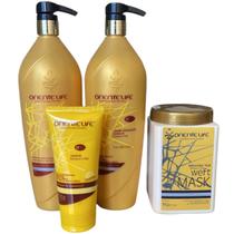 Kit Completo 4 itens Banana e Mel 1L Oriente Life