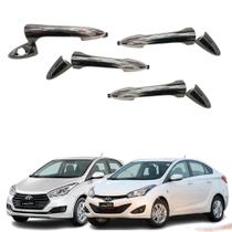 Kit Completo 4 Maçaneta Externa Cromada Hb20 Hb20s Até 2019 F103