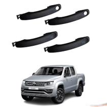 Kit Completo 4 Maçanetas Externas C/ Furo Amarok Após 2010