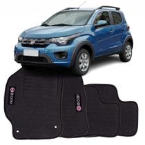 Kit Completo 4 Peças Tapete Automotivos Específico Fiat Mobi 2016 a 2023 - CGW2938