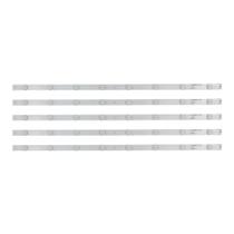 Kit Completo 5 Barras Led Barramento Tv Tc-32As600B - Novo Kit Completo 5 Barras Led Barramento Tv Tc-32As600B - Novo