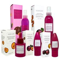 Kit Completo 5 itens Linha Glow Love Ameixa Max Love