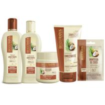 Kit Completo 5 Produtos Bio Extratus Umectante Óleo De Coco