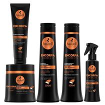 Kit Completo 500Ml Haskell Encorpa Cabelo