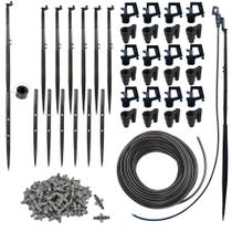 Kit Completo 70 und - Microaspersor Bailarina Estaca 1 metro - Ideal para Estufas, Hortas e Jardins Kit Completo 70 und - Microaspersor Bailarina Estaca 1 metro - Ideal para Estufas, Hortas e Jardins
