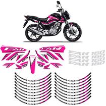 Kit Completo Adesivos Tanque Moto Honda Cg Fan 160 2018/2020