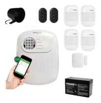 Kit Completo Alarme Anm 24 Residencial E Comercial Intelbras