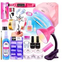 Kit Completo alongamento de unhas Gel +Brinde