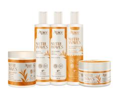 Kit Completo Apice Onduladas Nutri Waves ( 5 Produtos ) Apse