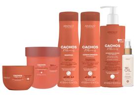 Kit Completo Arvensis Cachos Hidratação, Definição, Anti-frizz