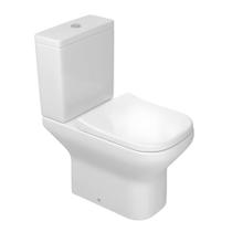 Kit Completo Bacia com Caixa Acoplada Axis Total Clean Branco Deca