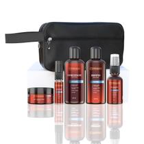 Kit Completo Banho 6 em 1 Cabelo e Barba cheirosos Hidratado