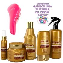 Kit Completo Banho de Verniz Forever Liss Shampoo 300ml Kit Completo Banho de Verniz Forever Liss Shampoo 300ml