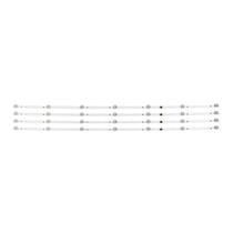 Kit Completo Barra De Led Barramento Tv L43d2900 43d2900 L43l2600 43l2600