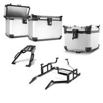 Kit completo baús 35/33 litros super adventure bmw gs 1200 adv. / r 1250 gs adv. Kit completo baús 35/33 litros super adventure bmw gs 1200 adv. / r 1250 gs adv.