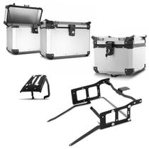 Kit completo baús 35/33 litros super adventure honda transalp 700 2010 Kit completo baús 35/33 litros super adventure honda transalp 700 2010