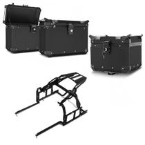 Kit completo baús 35/33 litros super adventure yamaha ténéré 250 2010/15 Kit completo baús 35/33 litros super adventure yamaha ténéré 250 2010/15