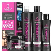 Kit Completo Bio Instinto Liso com Força Shampoo Condicionador Máscara e Leave-in Kit Completo Bio Instinto Liso com Força Shampoo Condicionador Máscara e Leave-in