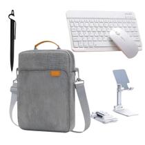 Kit Completo Bolsa + Teclado + Suporte + Caneta Touch Para Xiaomi Redmi Pad 2 Preto