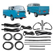 Kit Completo Borracha Porta Parabrisa Kombi Pick-up Cabrita Kit Completo Borracha Porta Parabrisa Kombi Pick-up Cabrita