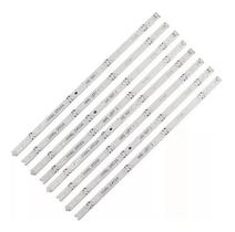 Kit Completo C/ 8 Barra Leds 49uh6500 C/ Nf Frete Rápido