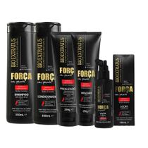 Kit Completo Cabelos Mais Forte com Pimenta - Bio Extratus Kit Completo Cabelos Mais Forte com Pimenta - Bio Extratus