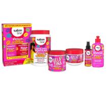 Kit Completo Cachos Ostentação Salon Line