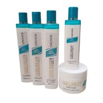 Kit Completo Cachos Perfeitos e Modelados Equilibrium Paris Color (5 Produtos)
